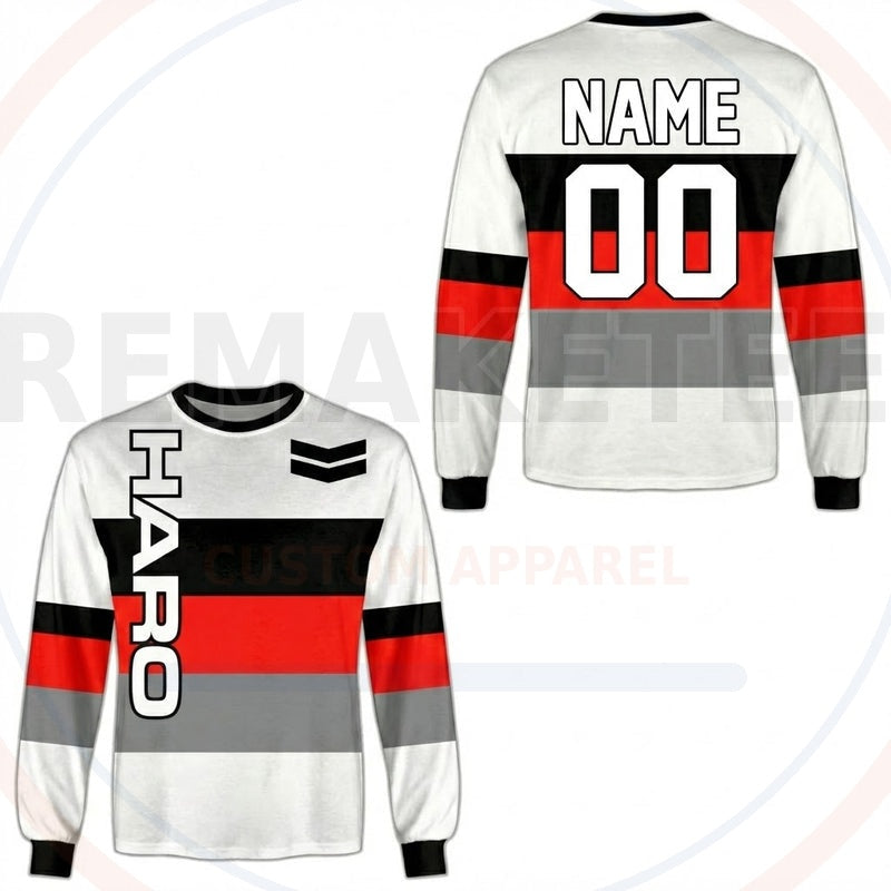 RemakeTee Haro Custom Vintage Retro BMX Racing Jersey 650