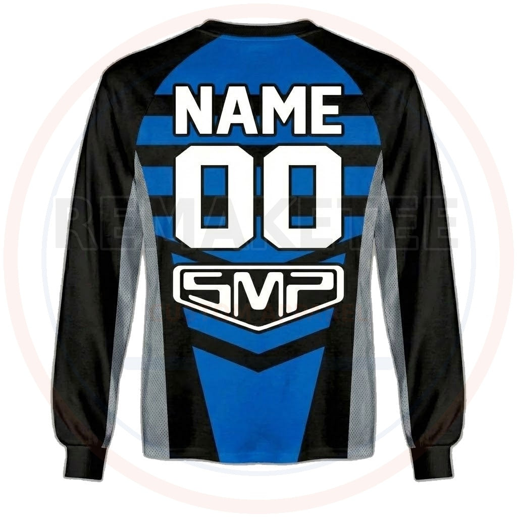 RemakeTee SMP Custom Vintage Retro BMX Racing Jersey 340