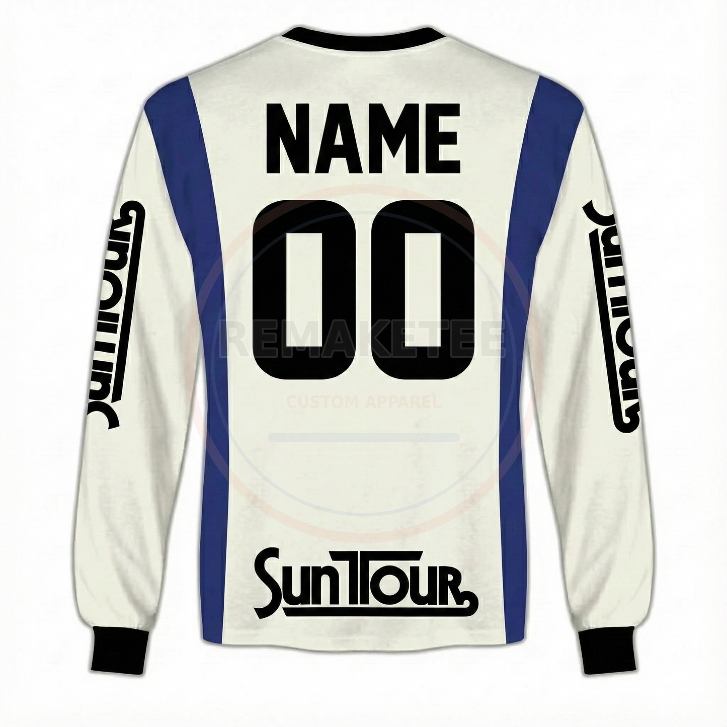 RemakeTee Suntour Custom Vintage Retro BMX Racing Jersey 289