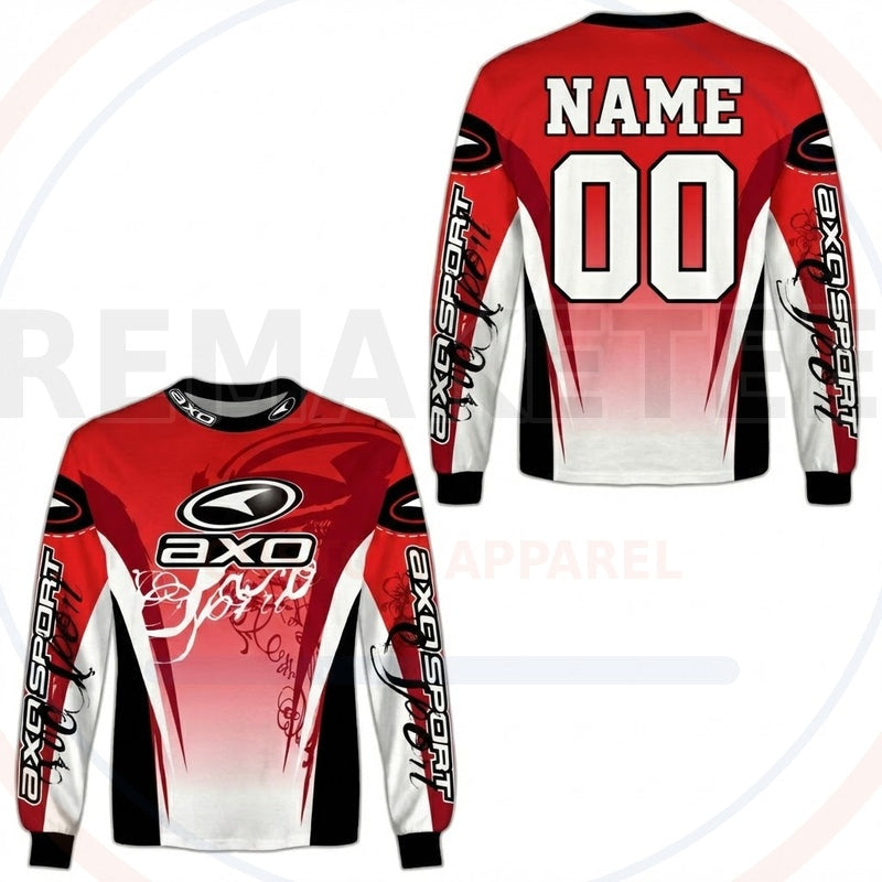RemakeTee Axo Custom Vintage Retro BMX Racing Jersey 560