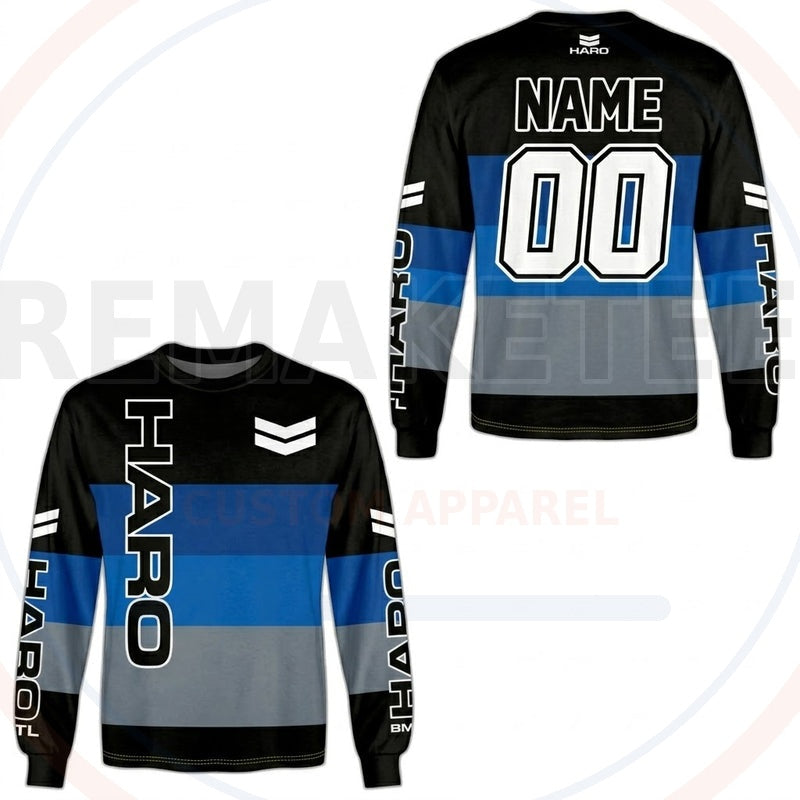 RemakeTee Haro Custom Vintage Retro BMX Racing Jersey 819