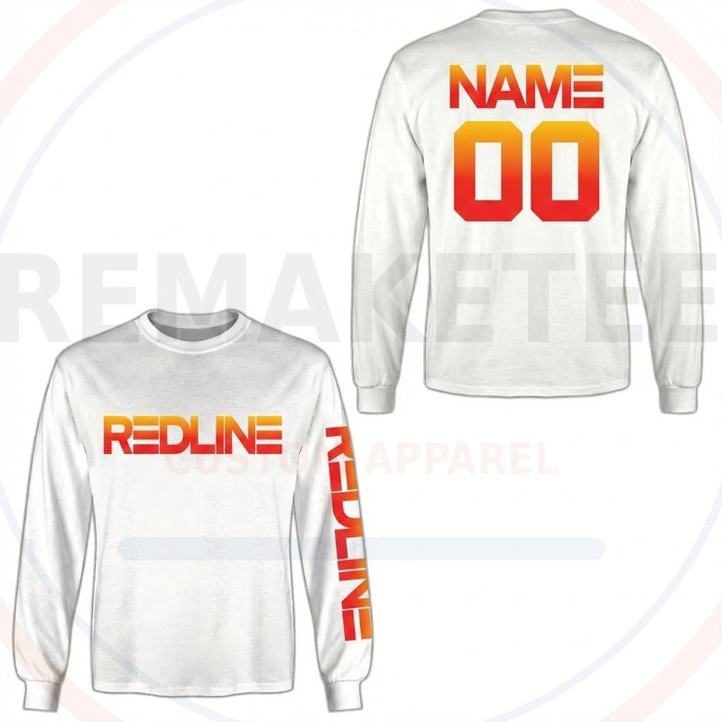 RemakeTee Redline Custom Vintage Retro BMX Racing Jersey 540