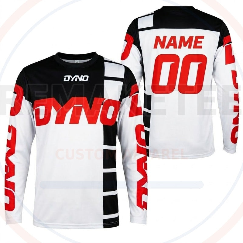RemakeTee Dyno Custom Vintage Retro BMX Racing Jersey 736
