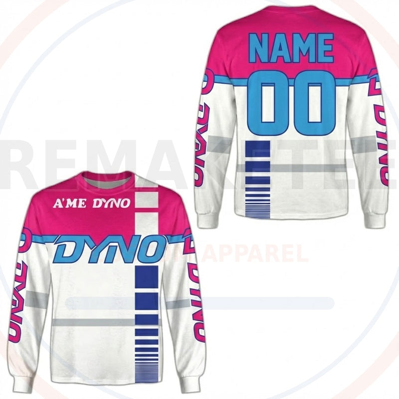 RemakeTee Dyno Custom Vintage Retro BMX Racing Jersey 505