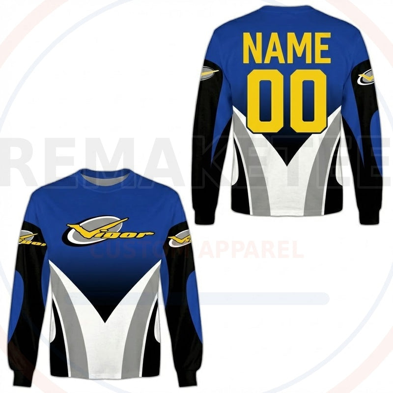 RemakeTee Vigor Custom Vintage Retro BMX Racing Jersey 599