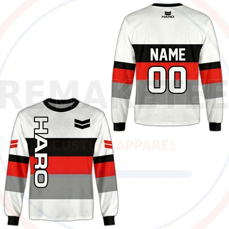 RemakeTee Haro Custom Vintage Retro BMX Racing Jersey 735