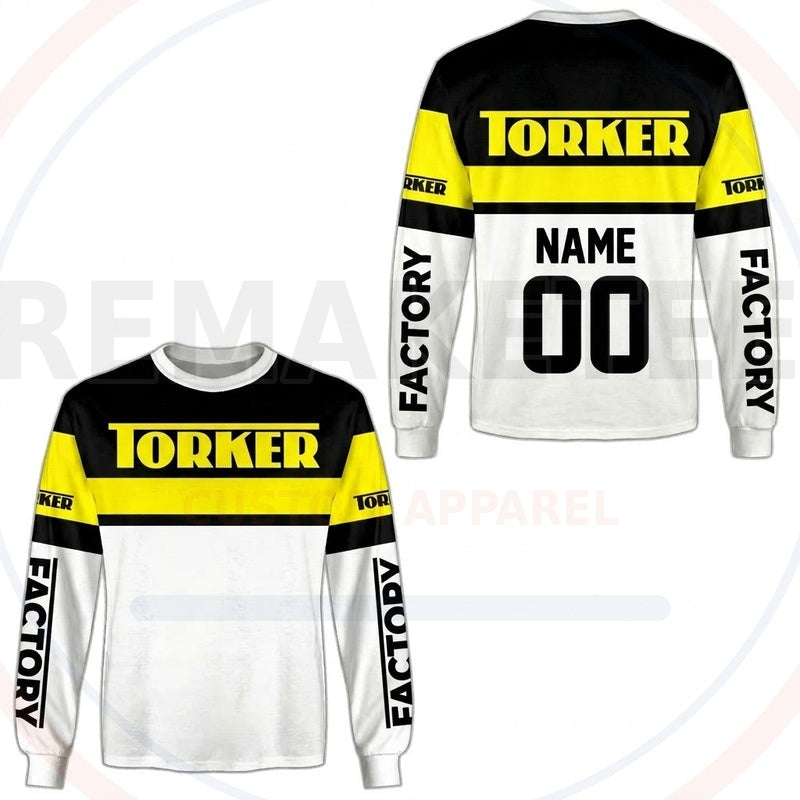 RemakeTee Torker Custom Vintage Retro BMX Racing Jersey 800
