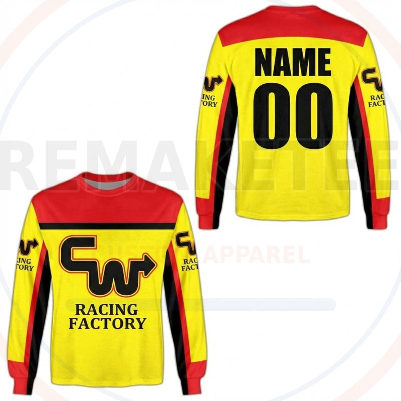 RemakeTee CW Racing Custom Vintage Retro BMX Racing Jersey 509