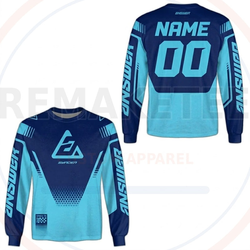 RemakeTee Answer Custom Vintage Retro BMX Racing Jersey 799