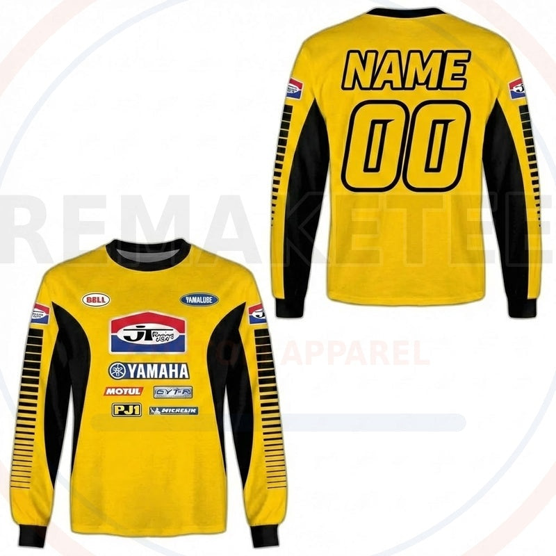RemakeTee JT Yamaha Custom Vintage Retro BMX Racing Jersey 601