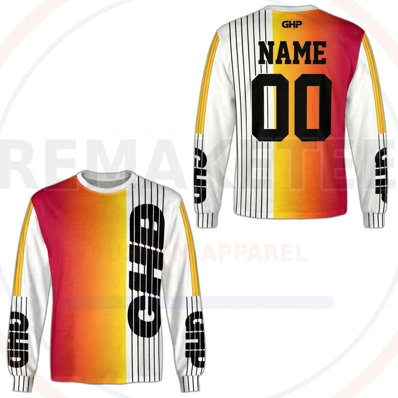 RemakeTee GHP Custom Vintage Retro BMX Racing Jersey 732