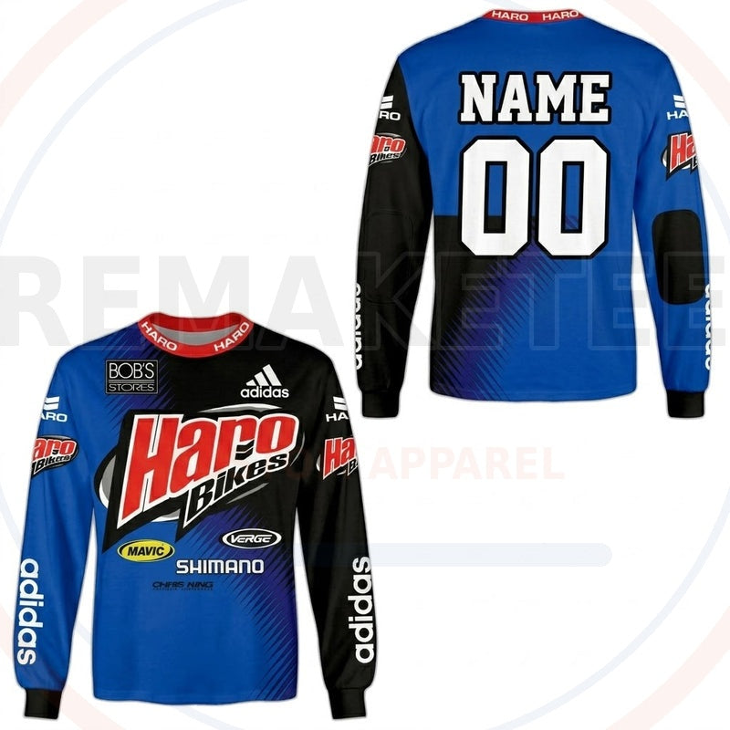 RemakeTee Haro Custom Vintage Retro BMX Racing Jersey 797