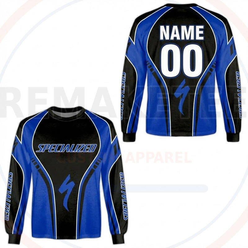 RemakeTee Specialized Custom Vintage Retro BMX Racing Jersey 502