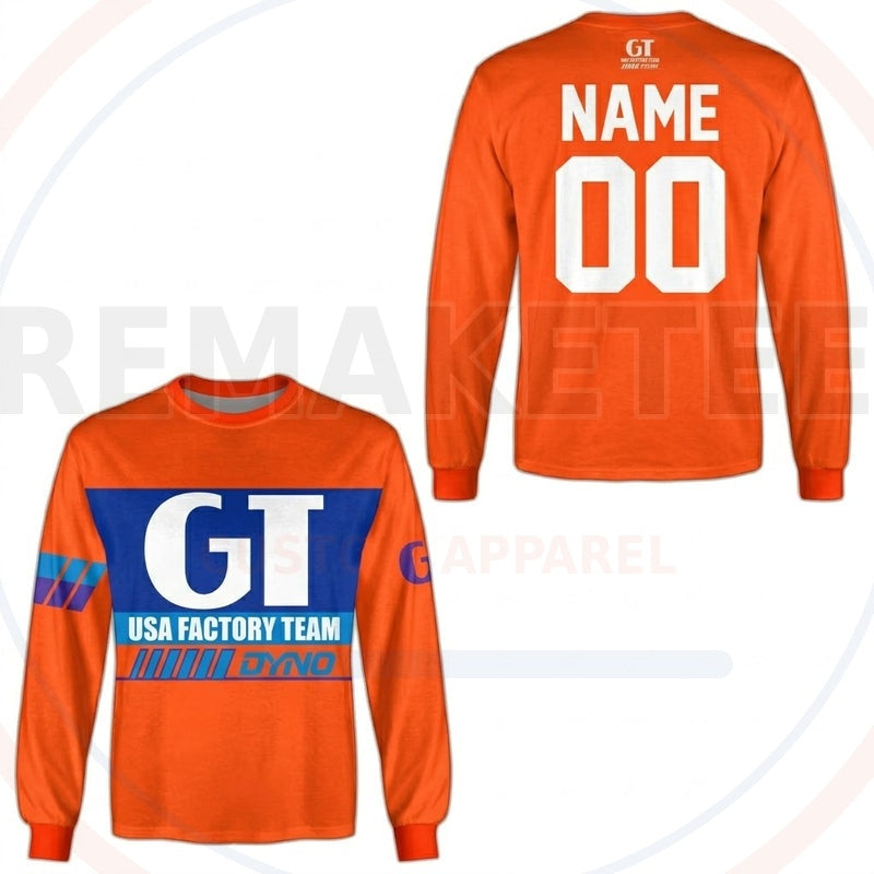 RemakeTee GT Custom Vintage Retro BMX Racing Jersey 733