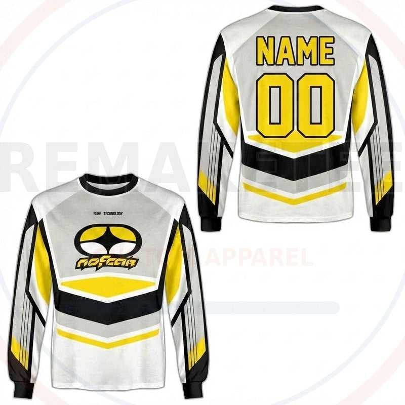 RemakeTee Nofear Custom Vintage Retro BMX Racing Jersey 504