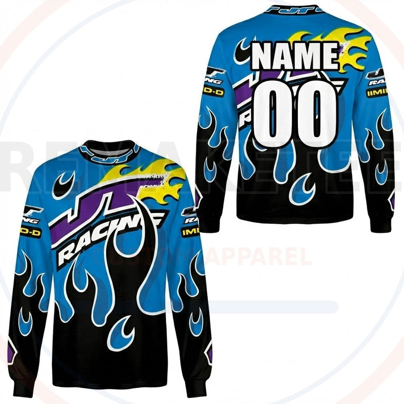 RemakeTee JT Custom Vintage Retro BMX Racing Jersey 617