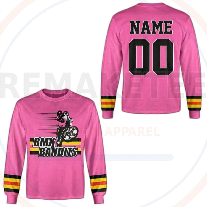 RemakeTee Bandit Custom Vintage Retro BMX Racing Jersey 817