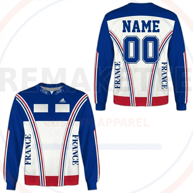 RemakeTee France Custom Vintage Retro BMX Racing Jersey 619