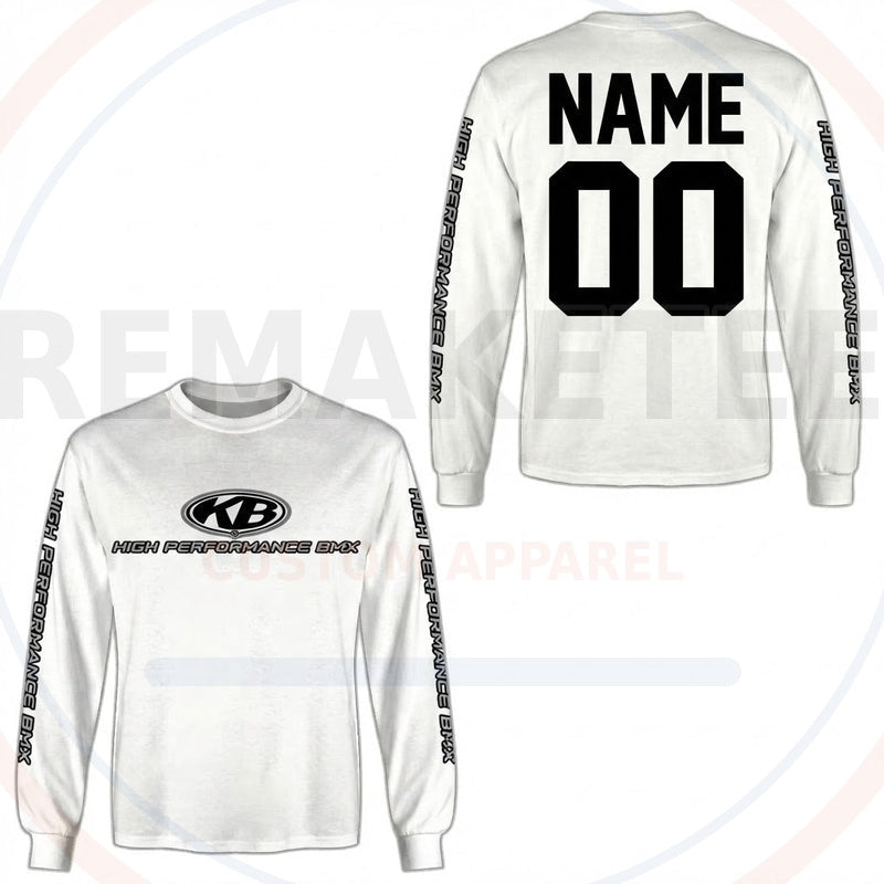 RemakeTee KB High Performance Custom Vintage Retro BMX Racing Jersey 533
