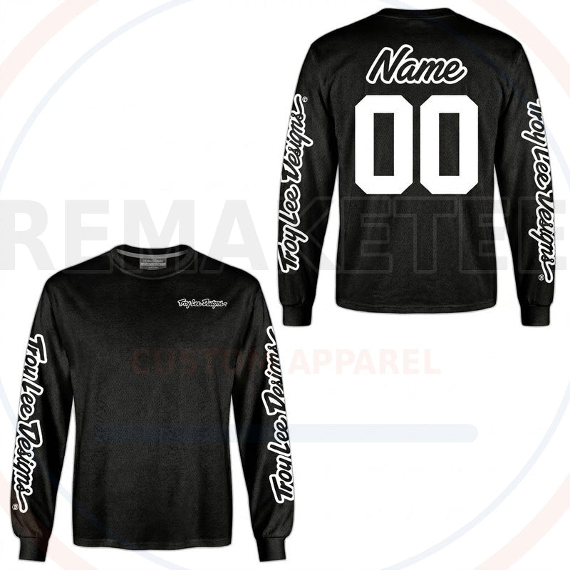 RemakeTee Troy Lee Designs Custom Vintage Retro BMX Racing Jersey 750