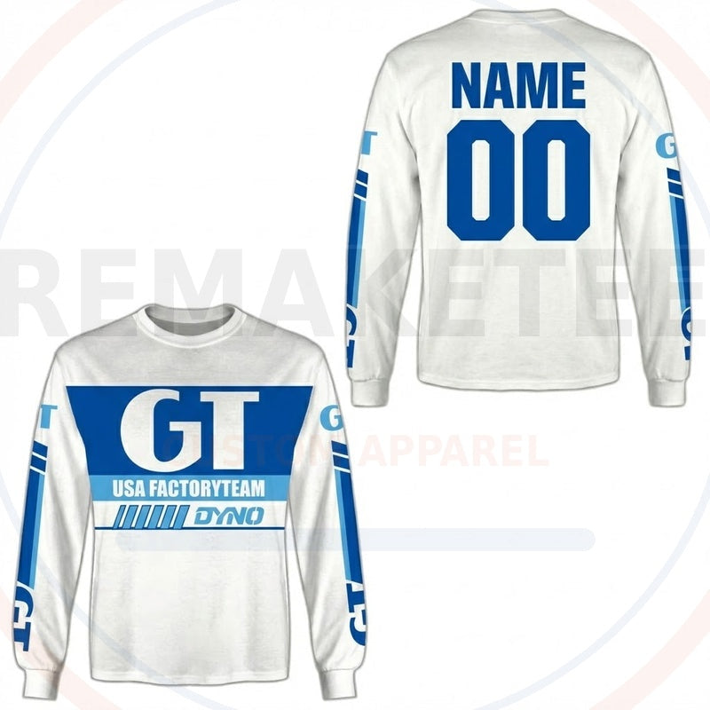 RemakeTee GT Custom Vintage Retro BMX Racing Jersey 534