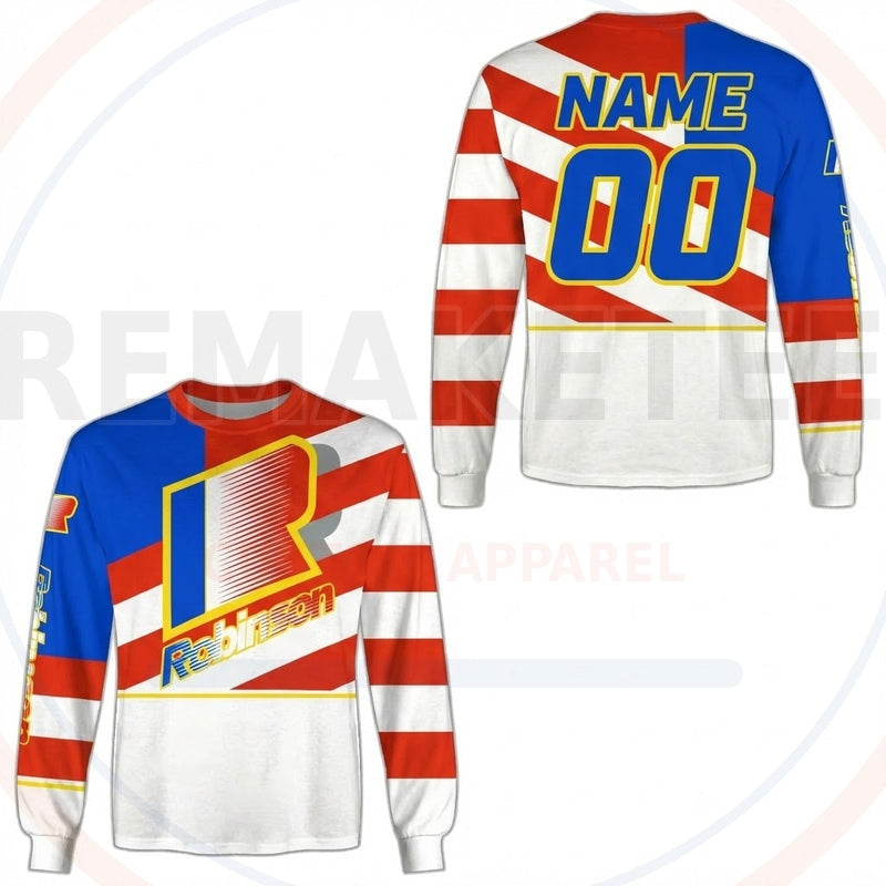 RemakeTee Robinson Custom Vintage Retro BMX Racing Jersey 521