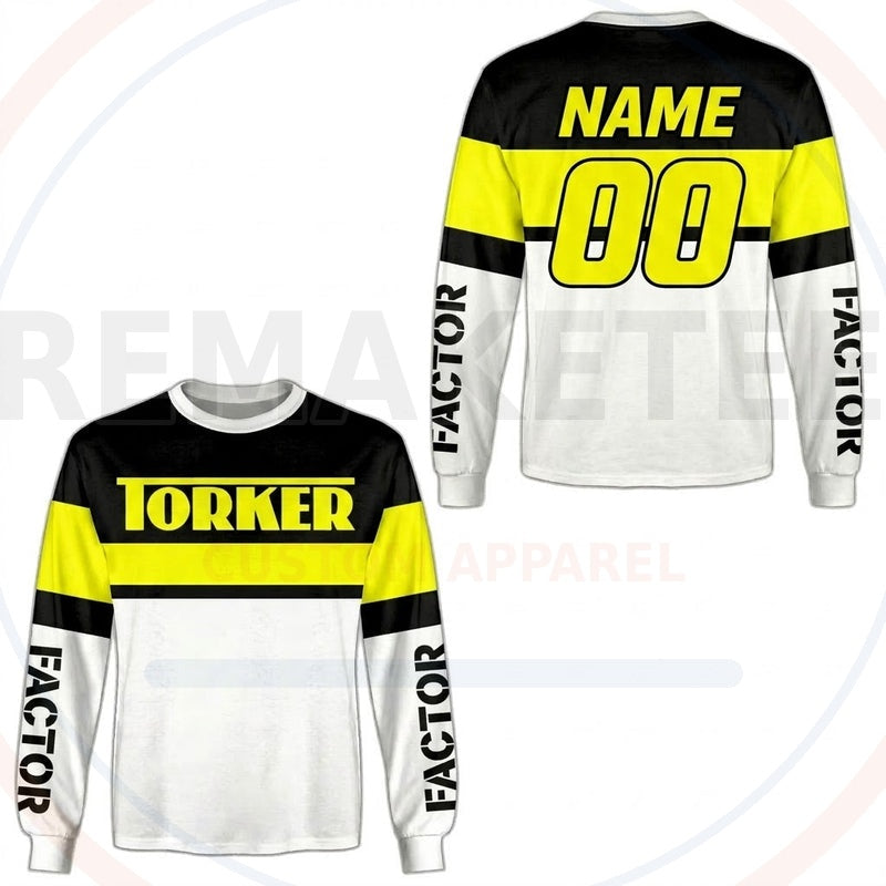 RemakeTee Torker Custom Vintage Retro BMX Racing Jersey 807