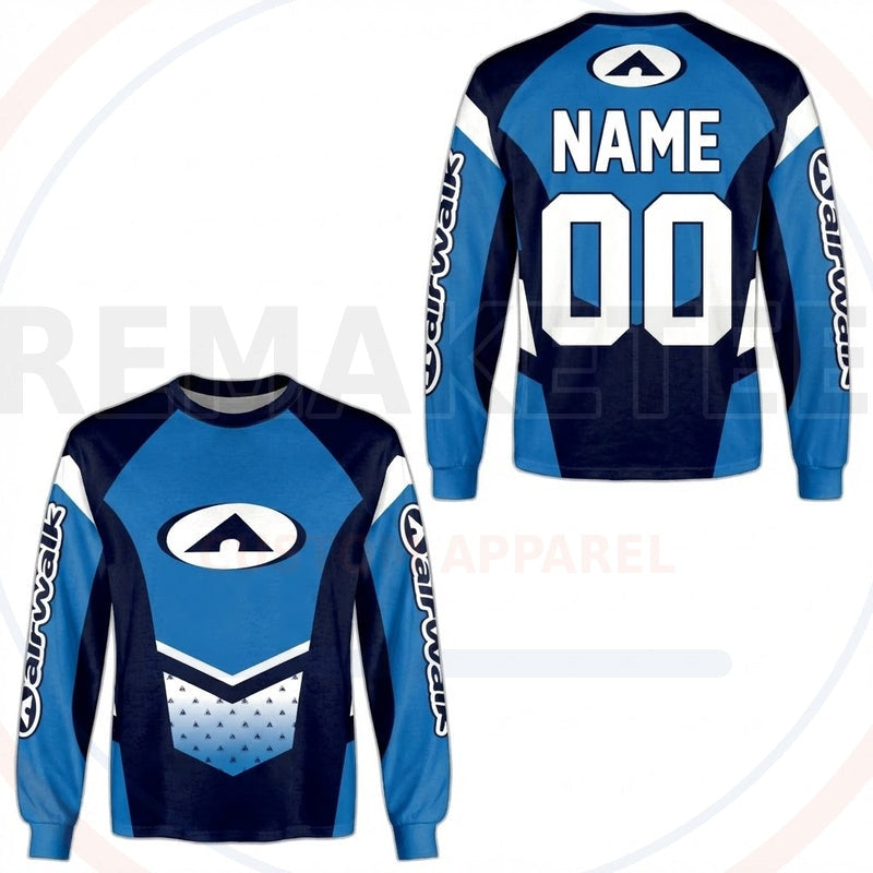 RemakeTee Airwalk Custom Vintage Retro BMX Racing Jersey 518