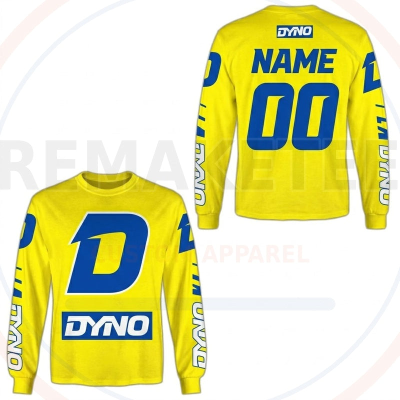 RemakeTee Dyno Custom Vintage Retro BMX Racing Jersey 738