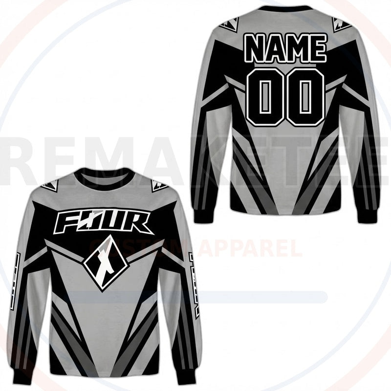 RemakeTee Four Custom Vintage Retro BMX Racing Jersey 514