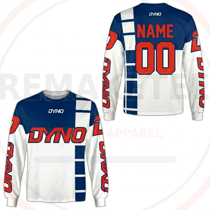 RemakeTee Dyno Custom Vintage Retro BMX Racing Jersey 747