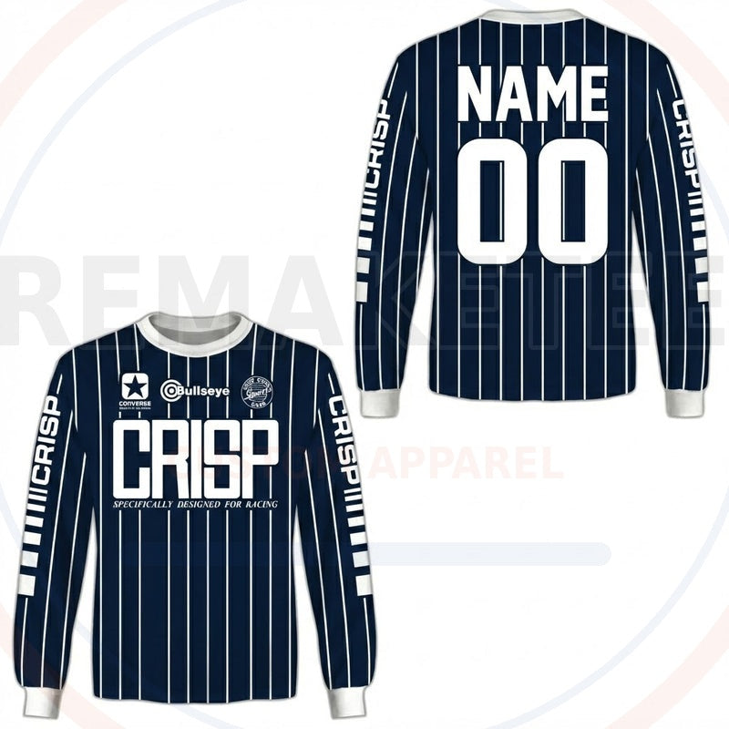 RemakeTee Crisp Custom Vintage Retro BMX Racing Jersey 610