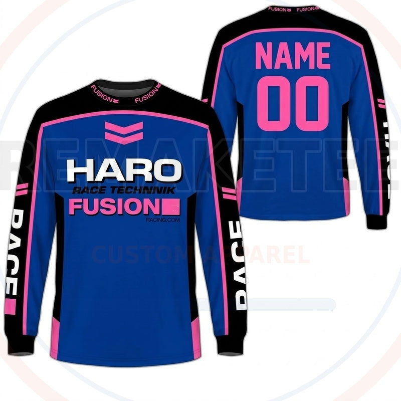 RemakeTee Haro Custom Vintage Retro BMX Racing Jersey 811