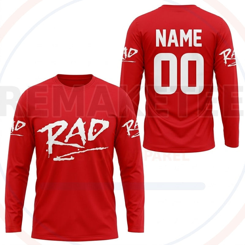RemakeTee RAD Custom Vintage Retro BMX Racing Jersey 749
