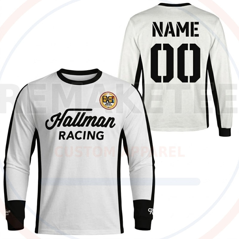 RemakeTee Hallman Custom Vintage Retro BMX Racing Jersey 809