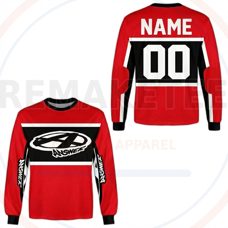 RemakeTee Answer Custom Vintage Retro BMX Racing Jersey 609