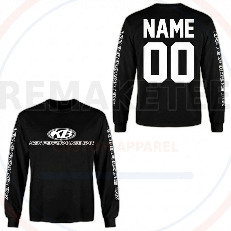RemakeTee KB High Performance Custom Vintage Retro BMX Racing Jersey 545
