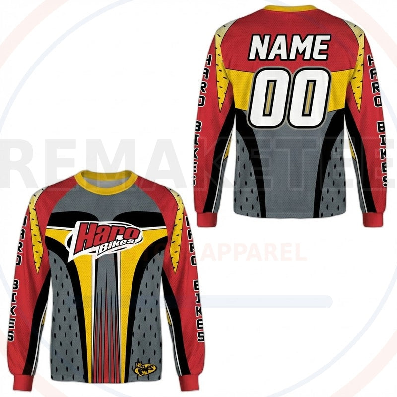 RemakeTee Haro Custom Vintage Retro BMX Racing Jersey 623