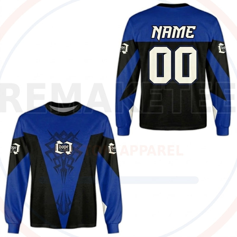 RemakeTee Dope Custom Vintage Retro BMX Racing Jersey 824