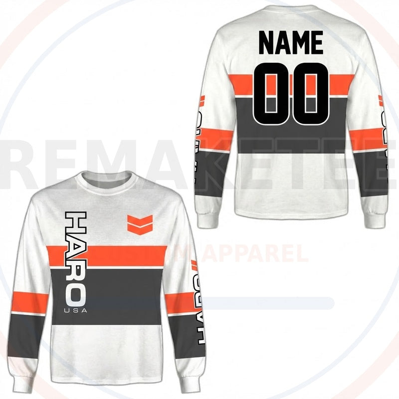 RemakeTee Haro Custom Vintage Retro BMX Racing Jersey 546