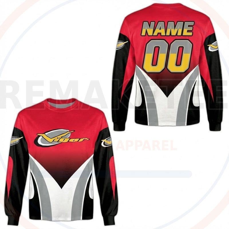 RemakeTee Vigor Custom Vintage Retro BMX Racing Jersey 622