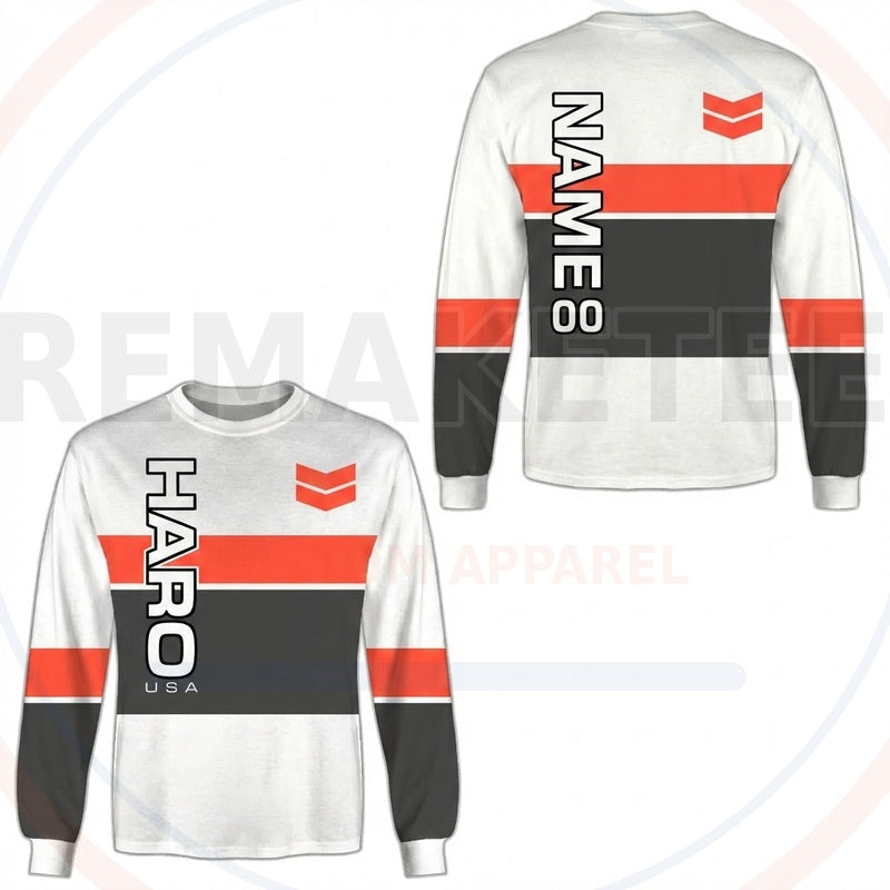 RemakeTee Haro Custom Vintage Retro BMX Racing Jersey 543