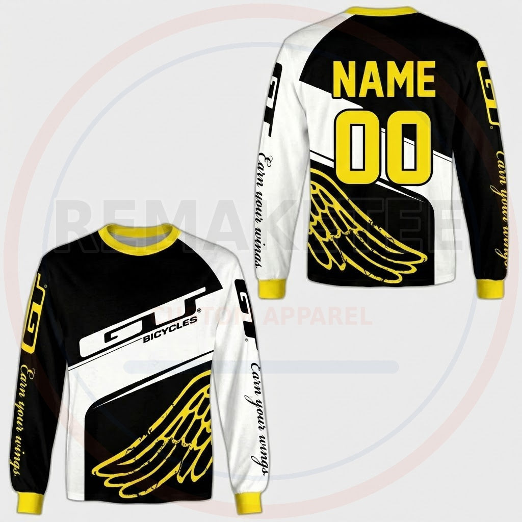 RemakeTee JT Custom Vintage Retro BMX Racing Jersey 620