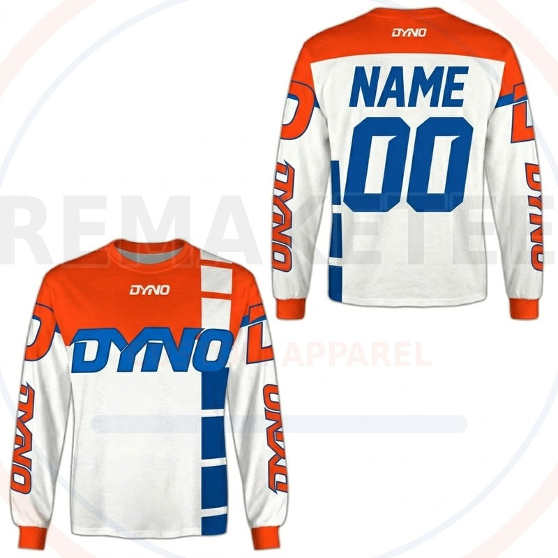 RemakeTee Dyno Custom Vintage Retro BMX Racing Jersey 757