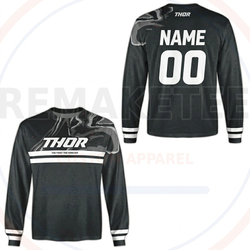 RemakeTee Thor Custom Vintage Retro BMX Racing Jersey 822