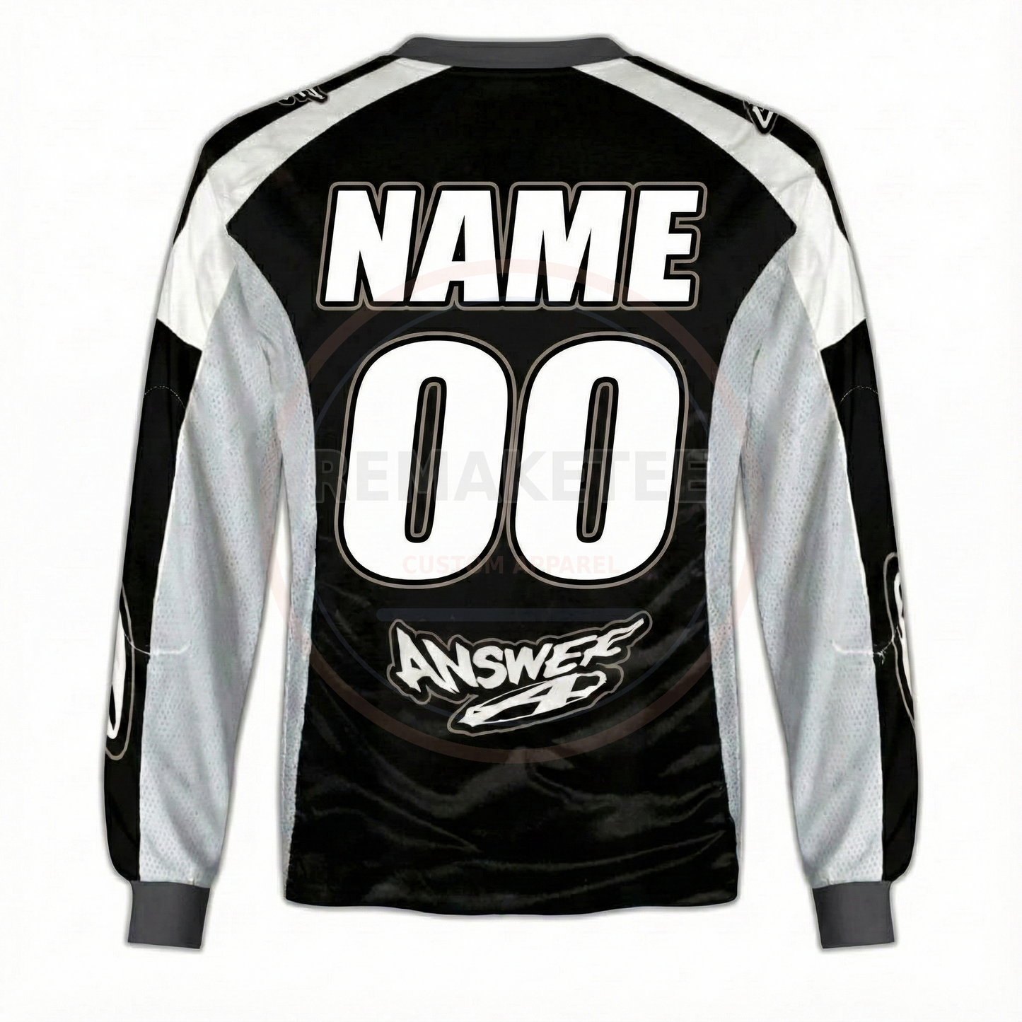 RemakeTee Answer Custom Vintage Retro BMX Racing Jersey 291