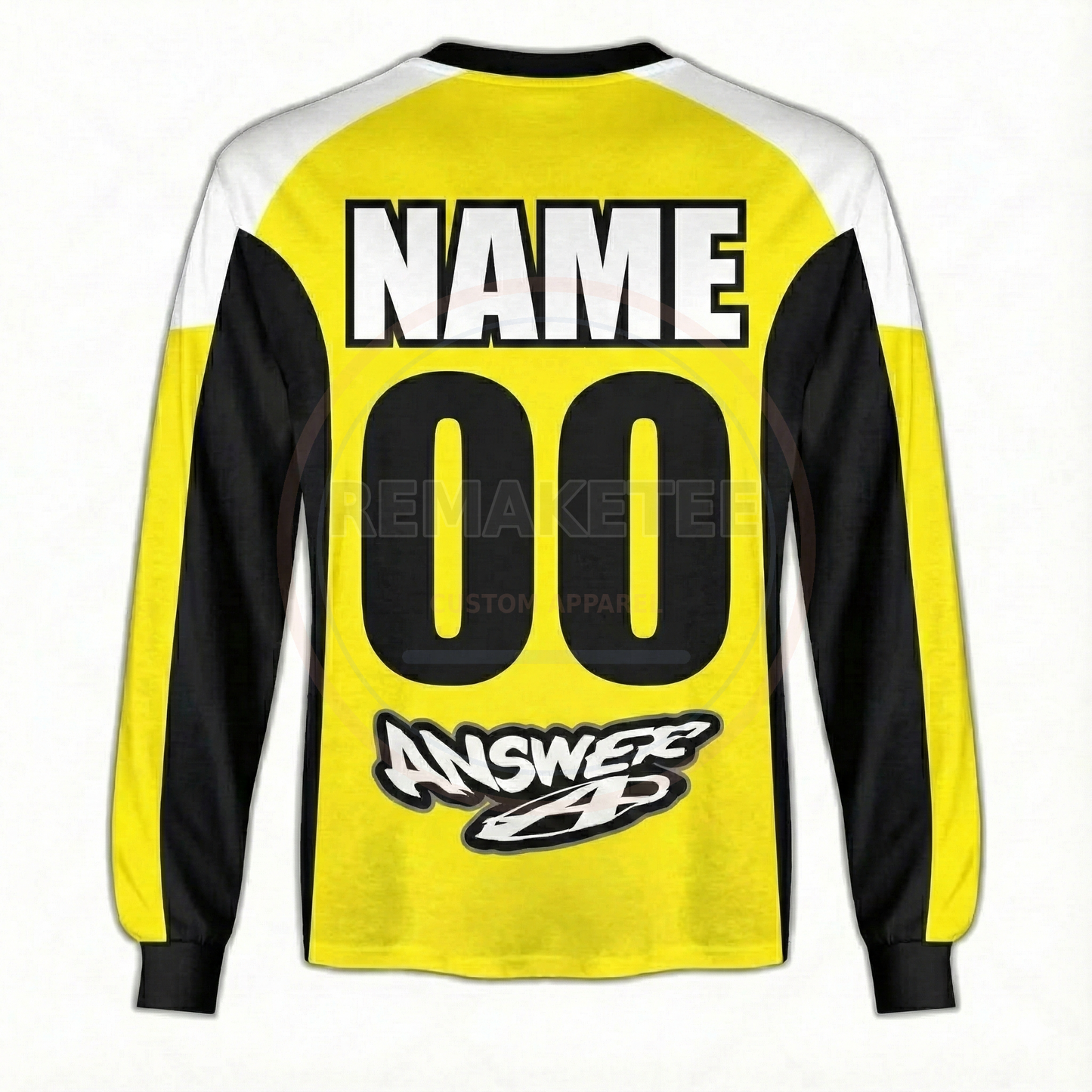 RemakeTee Answer Custom Vintage Retro BMX Racing Jersey 292