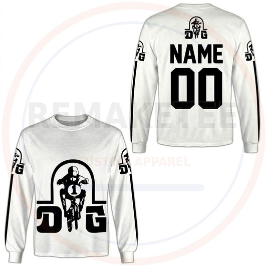 RemakeTee Custom Vintage Retro BMX Racing Jersey 954