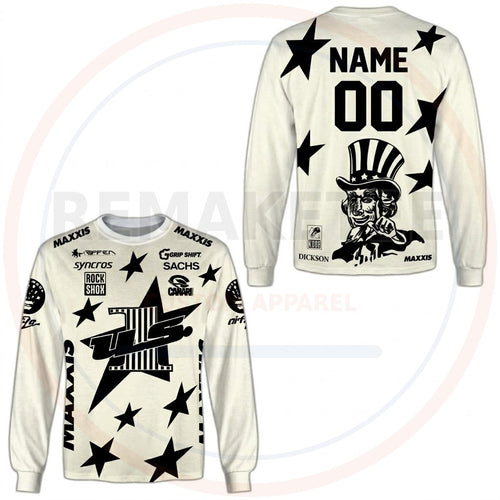 RemakeTee Custom Vintage Retro BMX Racing Jersey 927