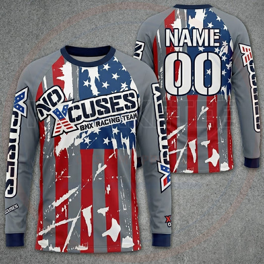 RemakeTee Custom Vintage Retro BMX Racing Jersey 919